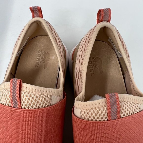Sorel Kinetic Impact Strap Shoes Size 11 Womens Nova Sand, Paradox Pink NEW! - Picture 6 of 10